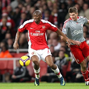 Diaby vs. Gerrard: 1:1 Stalemate at Emirates Stadium - Arsenal vs. Liverpool, Barclays Premier League, 21/12/08