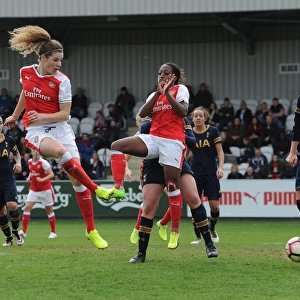 Dominique Janssen Scores the FA Cup Goal: Arsenal Ladies Defeat Tottenham Hotspur