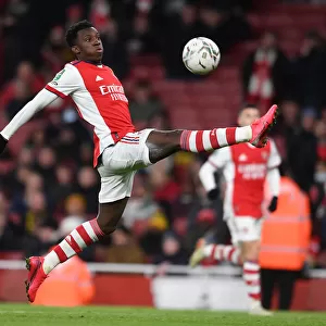 Eddie Nketiah's Disappointment: Arsenal's Carabao Cup Semi-Final Exit vs Liverpool