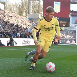 Emile Smith Rowe in Action: Aston Villa vs. Arsenal, Premier League 2021-22