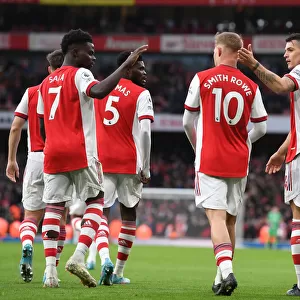Emile Smith Rowe Scores First Arsenal Goal: Arsenal 1-0 Brentford (2021-22)