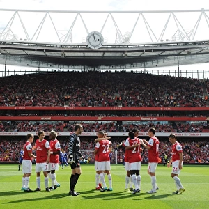 Emirates Stadium. Arsenal 4: 1 Blackburn Rovers, Barclays Premier League