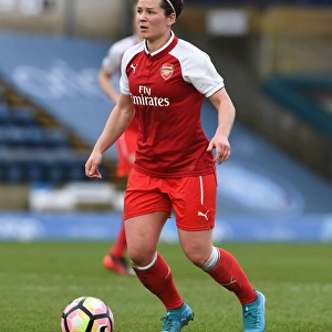 Emma Mitchell in Action: Reading FC Women vs. Arsenal Ladies, WSL (Women's Super League)