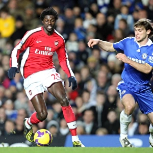 Emmanuel Adebayor (Arsenal) Branislav Ivanovic (Chelsea)