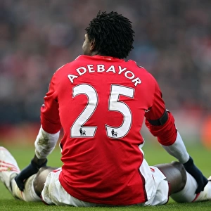Emmanuel Adebayor: The Battle at Emirates - Arsenal vs West Ham United, Barclays Premier League, 0:0