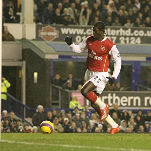 Emmanuel Adebayor scores Arsenals 3rd goal