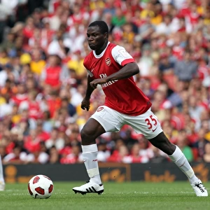 Emmanuel Frimpong (Arsenal). Arsenal 1: 1 AC Milan. Emirates Cup Pre Season