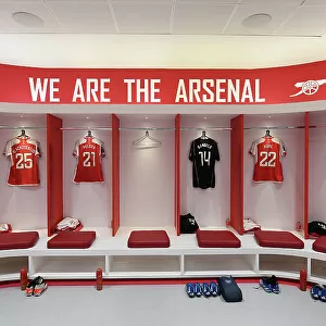 Exclusive: A Glimpse into Arsenal Women's Dressing Room Before Arsenal vs. Aston Villa (2023-24) - Barclays Women's Super League