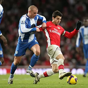 Fabregas's Determined Performance: Arsenal's 1-0 Victory Over Wigan, 6/12/2008