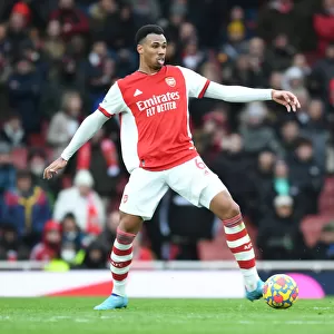 Gabriel in Action: Arsenal vs. Brentford, Premier League 2021-22