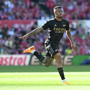 Gabriel Jesus in Action: Arsenal's Triumph over Nottingham Forest, Premier League 2022-23
