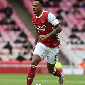 Gabriel Magalhaes: In Action for Arsenal Against Brighton & Hove Albion (2020-21)