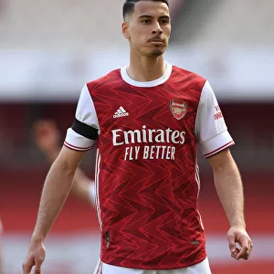 Gabriel Martinelli Shines in Empty Emirates: Arsenal's Standout Player in Victory over Fulham (April 2021)