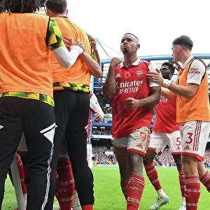 Gabriel's Stamford Bridge Stunner: Arsenal's Comeback Win Against Chelsea (2022-23)