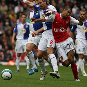 Gael Clichy (Arsenal) Robbie Savage (Blackburn Rovers)