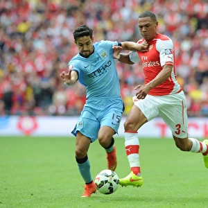 Gibbs vs. Navas: Arsenal vs. Manchester City FA Community Shield Showdown - Clash at Wembley