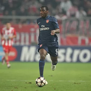 Gilles Sunu's Shining Performance: Arsenal Triumphs over Olympiacos in UEFA Champions League (9/12/2009)