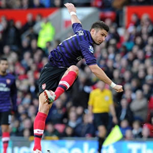 Giroud vs. Manchester United: Arsenal's Star Striker Battles the Red Devils, Premier League 2012-13