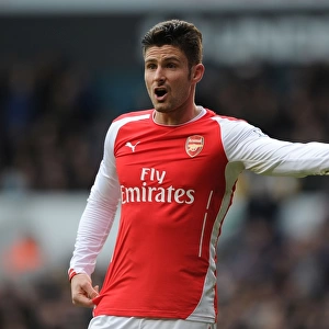 Giroud vs. Tottenham: Arsenal's Star Forward in Premier League Showdown, 2014-15