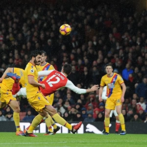 Giroud's Last-Minute Thriller: Arsenal Snatch Victory from Crystal Palace in Premier League Showdown, 2016-17