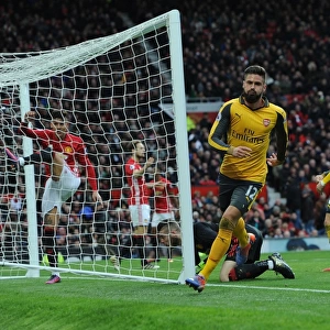 Giroud's Stunner: Arsenal's Game-Winning Goal vs. Manchester United (2016-17)