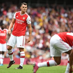 Granit Xhaka in Action: Arsenal vs. Olympique Lyonnais - Emirates Cup 2019