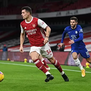 Granit Xhaka in Action: Arsenal vs. Chelsea, Premier League 2020-21