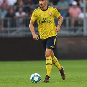 Granit Xhaka in Action: Arsenal's Pre-Season Clash against Angers, France 2019
