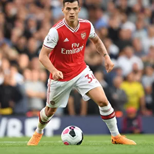 Granit Xhaka: Arsenal vs. Tottenham Hotspur, 2019-20 Premier League - In Action