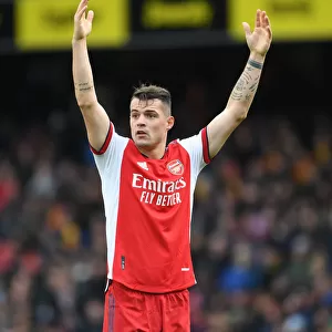 Granit Xhaka: Arsenal's Midfield Maestro Leads to Victory Against Watford in Premier League 2021-22