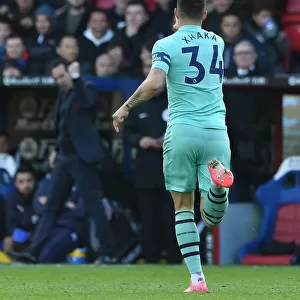 Granit Xhaka Scores First Goal: Crystal Palace vs. Arsenal, Premier League 2018-19