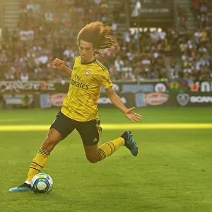 Guendouzi in Action: Arsenal vs Angers Pre-Season Friendly, France, 2019