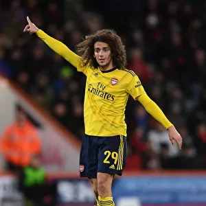 Guendouzi in Action: Arsenal's FA Cup Battle at AFC Bournemouth