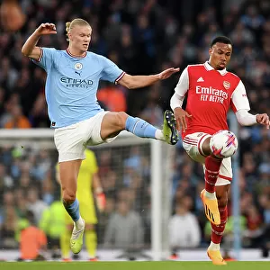 Haaland vs. Gabriel: Battle for Possession - Manchester City vs. Arsenal, Premier League 2022-23
