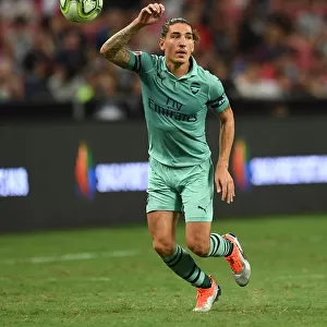Hector Bellerin in Action: Arsenal vs Paris Saint-Germain, International Champions Cup 2018