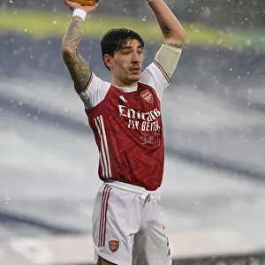 Hector Bellerin in Action: West Bromwich Albion vs Arsenal, Premier League 2020-21