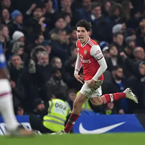Hector Bellerin Scores the Second Goal: Chelsea vs. Arsenal, Premier League 2019-20