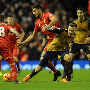 Intense Rivalry: Ramsey vs. Can - Liverpool vs. Arsenal, Premier League 2015-16