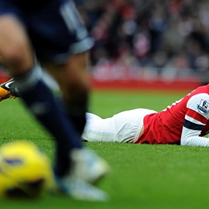 Jack Wilshere in Action: Arsenal vs Stoke City, Premier League 2012-13