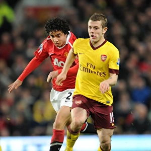 Jack Wilshere (Arsenal) Rafael da Silva (Man Utd). Manchester United 2: 0 Arsenal