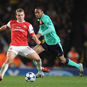 Jack Wilshere (Arsenal) Seydou Kieta (Barcelona). Arsenal 2: 1 Barcelona