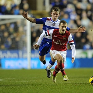 Jack Wilshere Breaks Past Reading's Jay Tabb: Arsenal vs. Reading, Premier League 2012-13