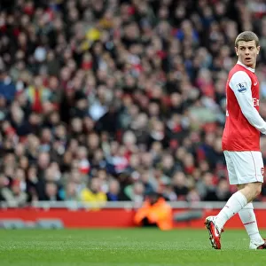 Jack Wilshere at Emirates Stadium: Arsenal vs Sunderland, Barclays Premier League, 0-0