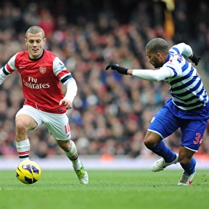 Jack Wilshere Outsmarts Armand Traore: A Moment of Skill from the 2012-13 Arsenal vs. QPR Premier League Match