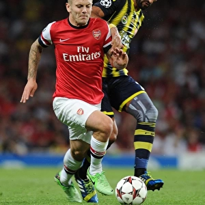 Jack Wilshere Overpowers Selcuk Sahin: Arsenal's Champion League Battle
