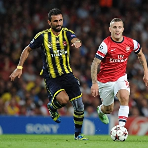 Jack Wilshere vs. Gokhan Gonul: Battle in the Arsenal v Fenerbahce UEFA Champions League Clash
