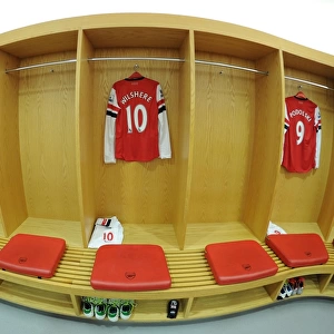 Jack Wilshere's Arsenal Shirt in Arsenal Changing Room (Arsenal vs. Queens Park Rangers, 2012-13)