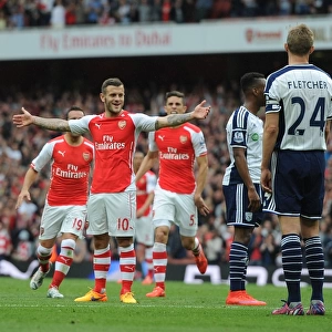 Jack Wilshere's Game-Winning Goal: Arsenal Triumphs Over West Bromwich Albion (2014-15)