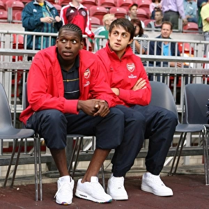 Jay Thomas and Lucasz Fabianski (Arsenal)