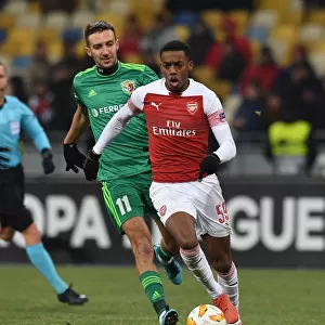 Joe Willock vs. Vyacheslav Sharpar: Clash in the Europa League between Arsenal and Vorskla Poltava